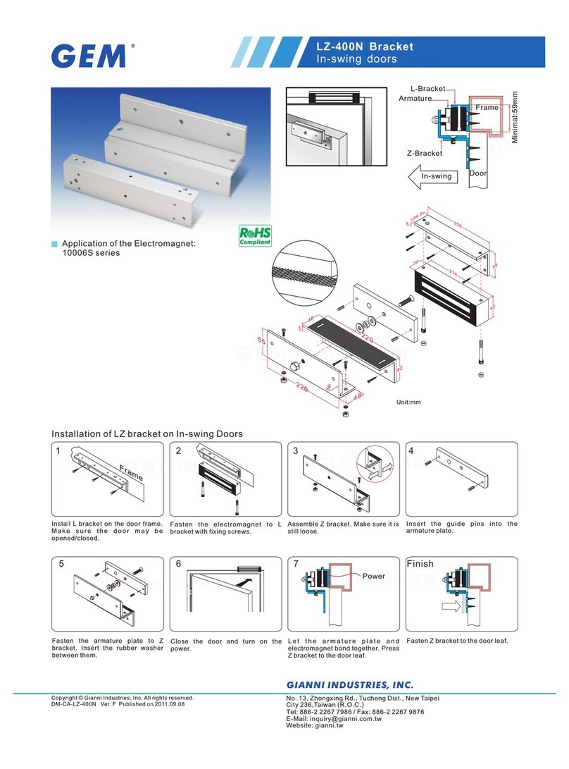 GEM LZ-400N User manual