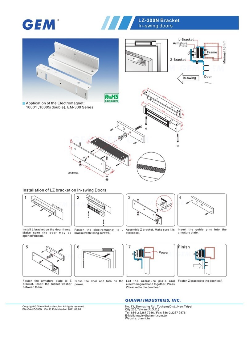 GEM LZ-300N User manual
