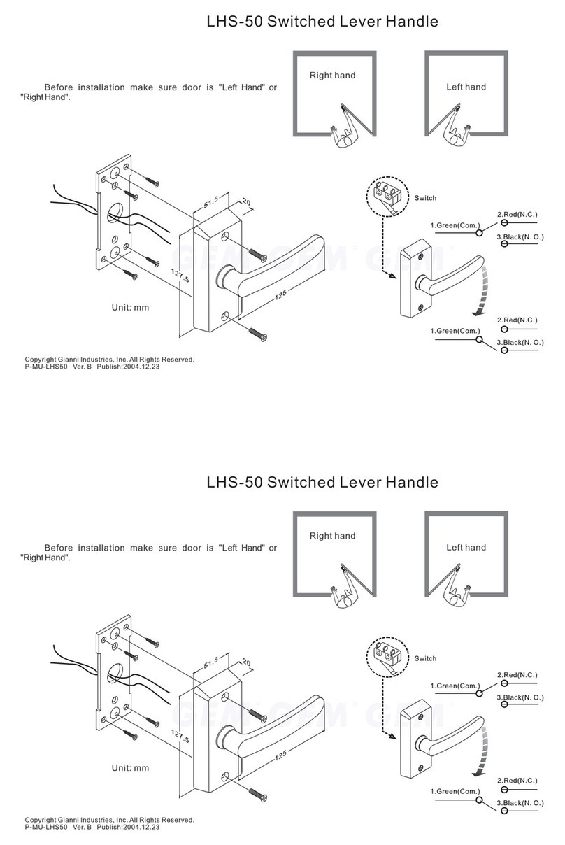 GEM LHS-50 User manual