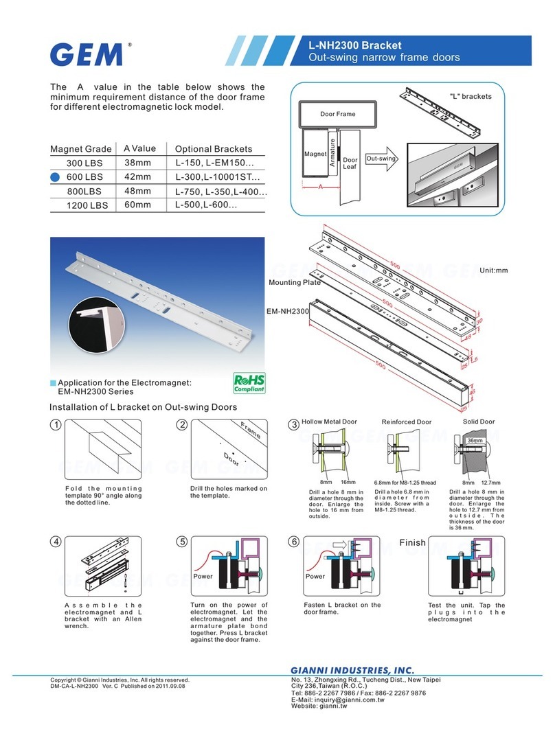 GEM L-NH2300 User manual