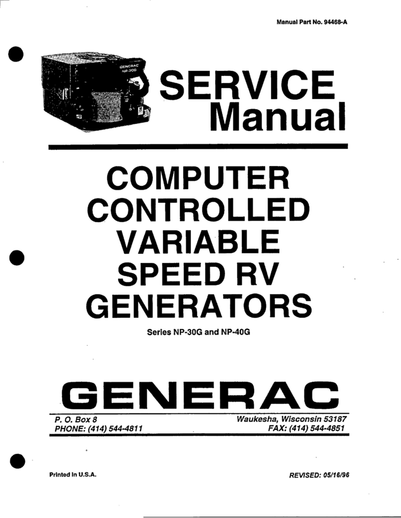 Generac Power Systems NP-40G Series User manual
