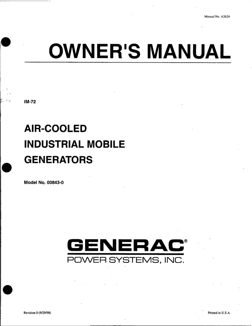 Generac Power Systems A-2624 User manual