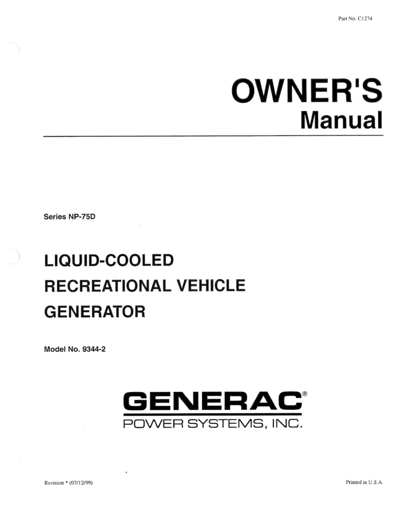 Generac Power Systems 9344-2 User manual