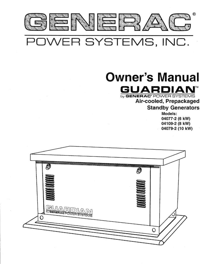 Generac Power Systems DUARDIAN 04077-2 User manual
