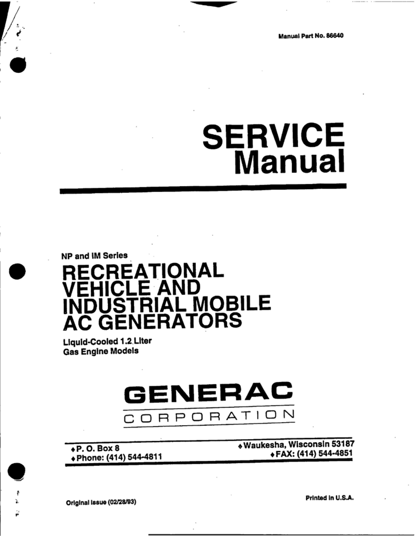 Generac Power Systems 86640 User manual