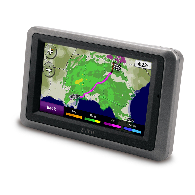 Garmin Road Tech Zumo 665 User manual