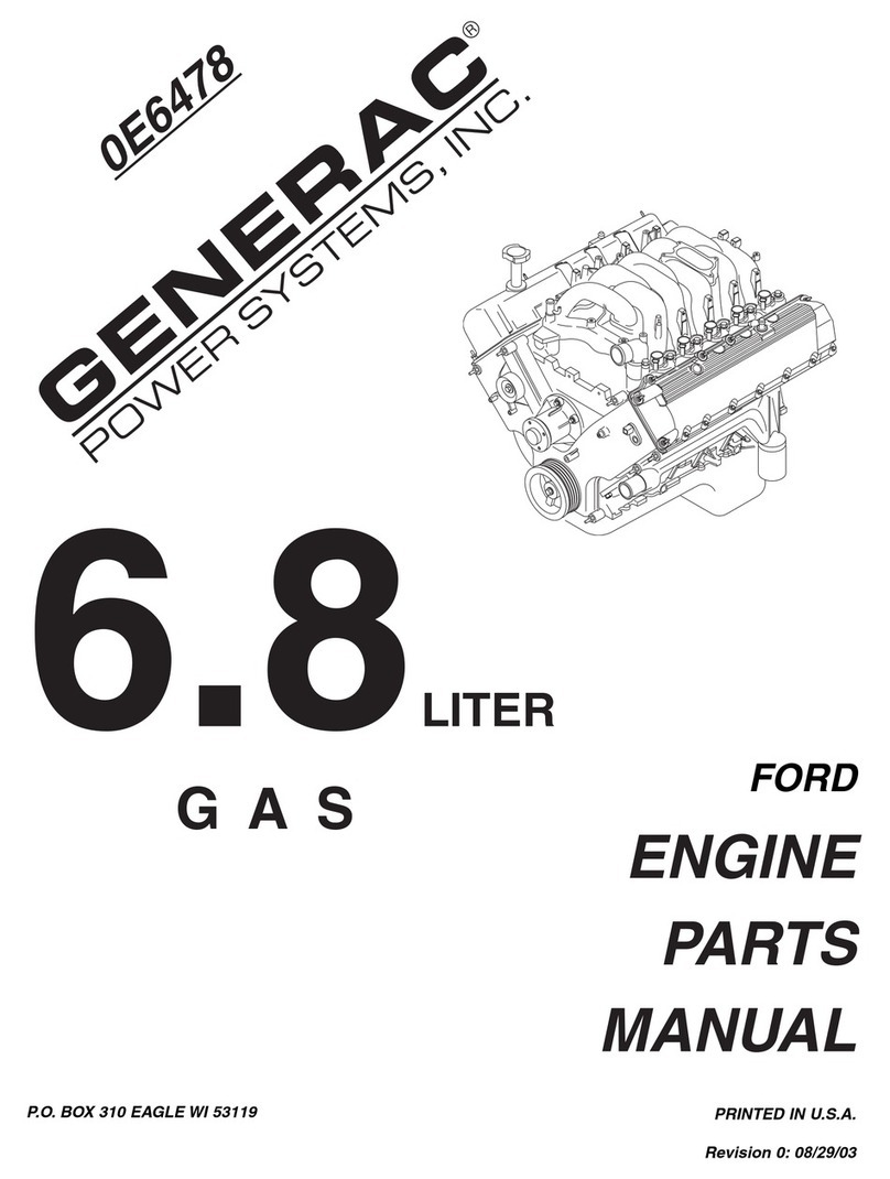 Generac Power Systems 0E6478 User manual