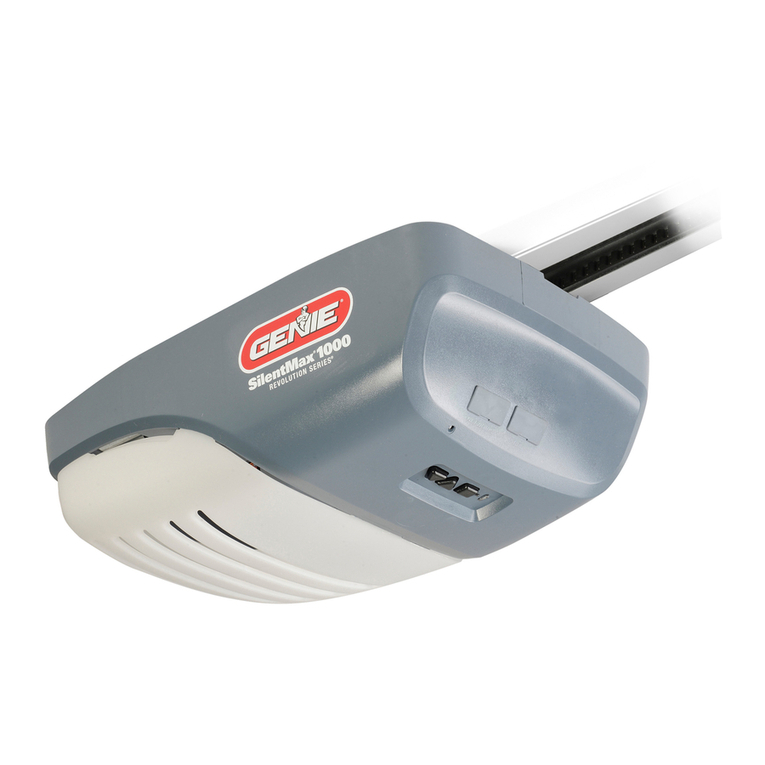 Genie SILENTMAX 1000 3042 User manual