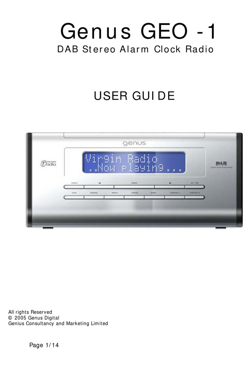 GENUS GEO -1 user guide