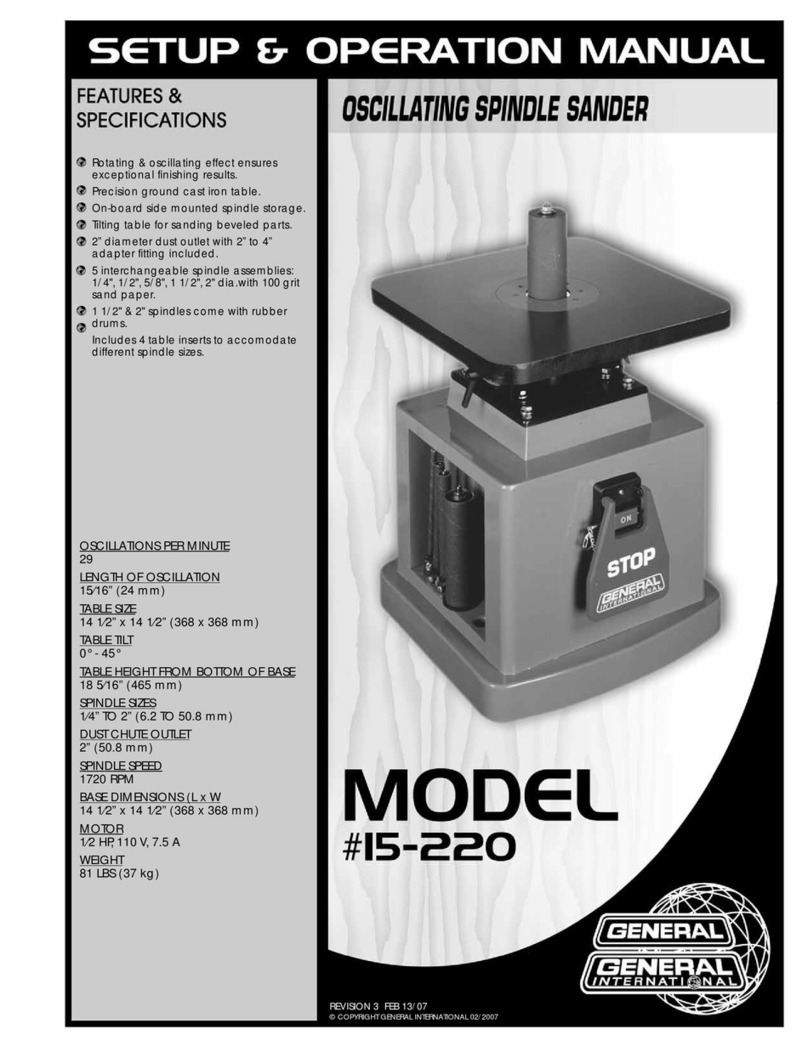 General 15-220 Setup and operation manual