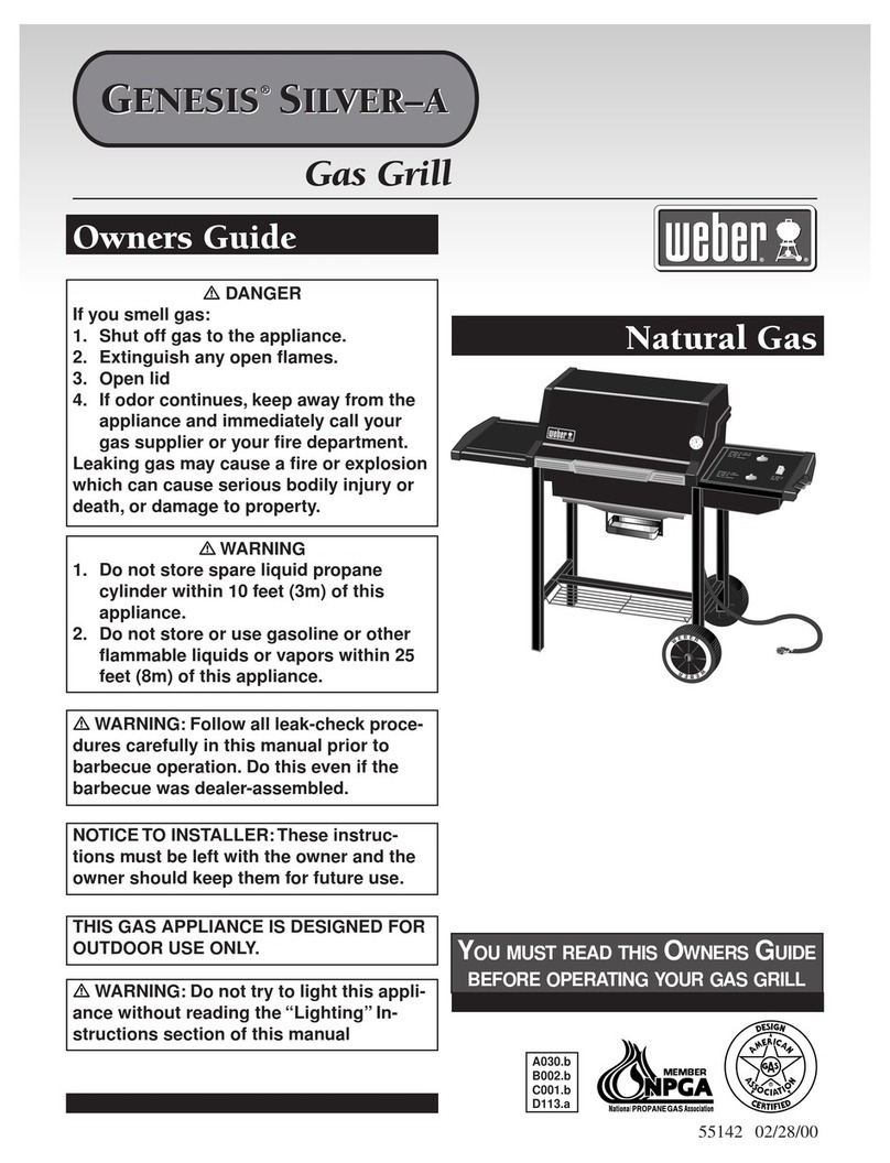 Genesis Gas Grill user manual