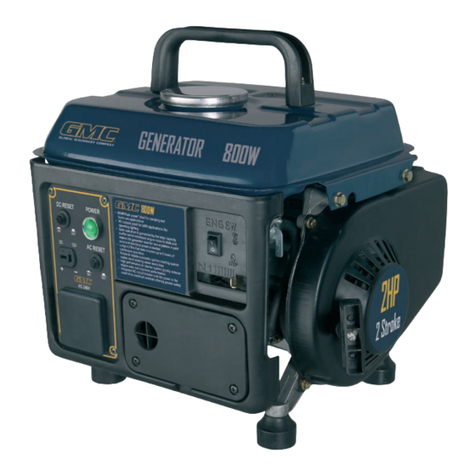 GMC Generator GEN800 instruction manual GMC Generator GEN800 instruction manual