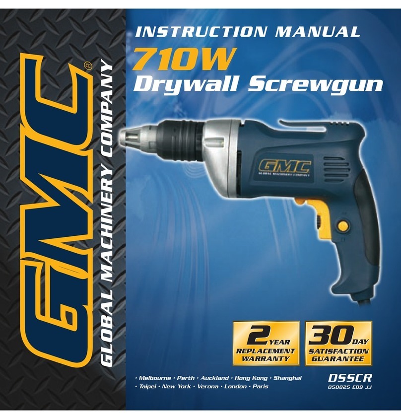 GMC DSSCR 710W User manual
