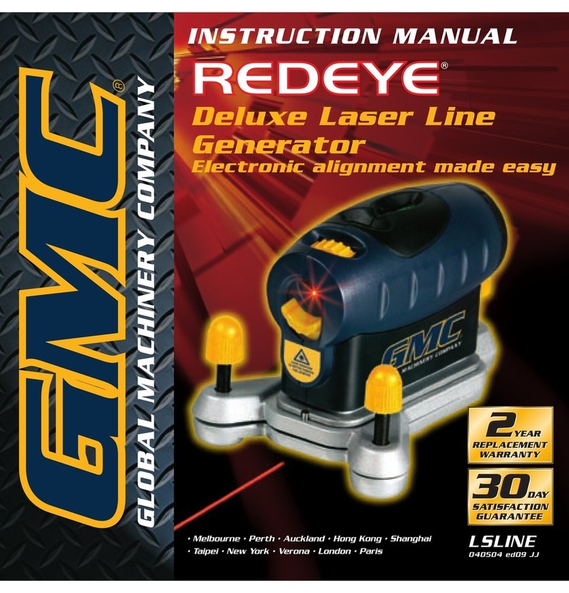 GMC LS LINE/REDEYE instruction manual