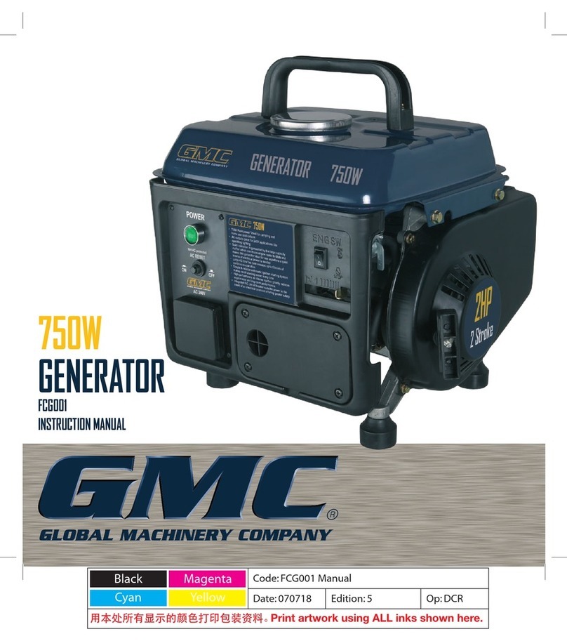 GMC FCG001 instruction manual