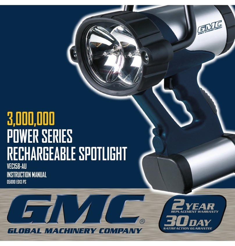 GMC VEC158-AU instruction manual