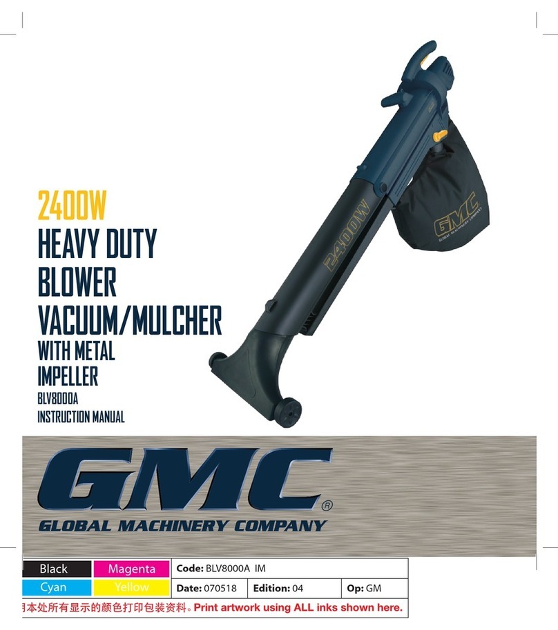 GMC BLV8000A User manual