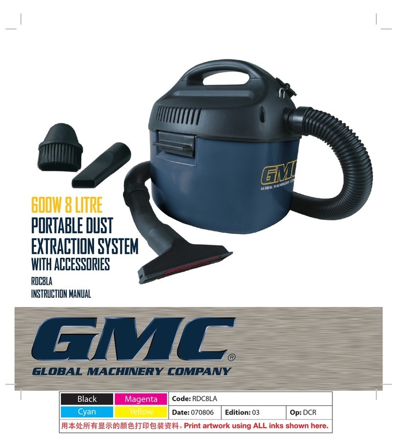 GMC RDC8LA instruction manual