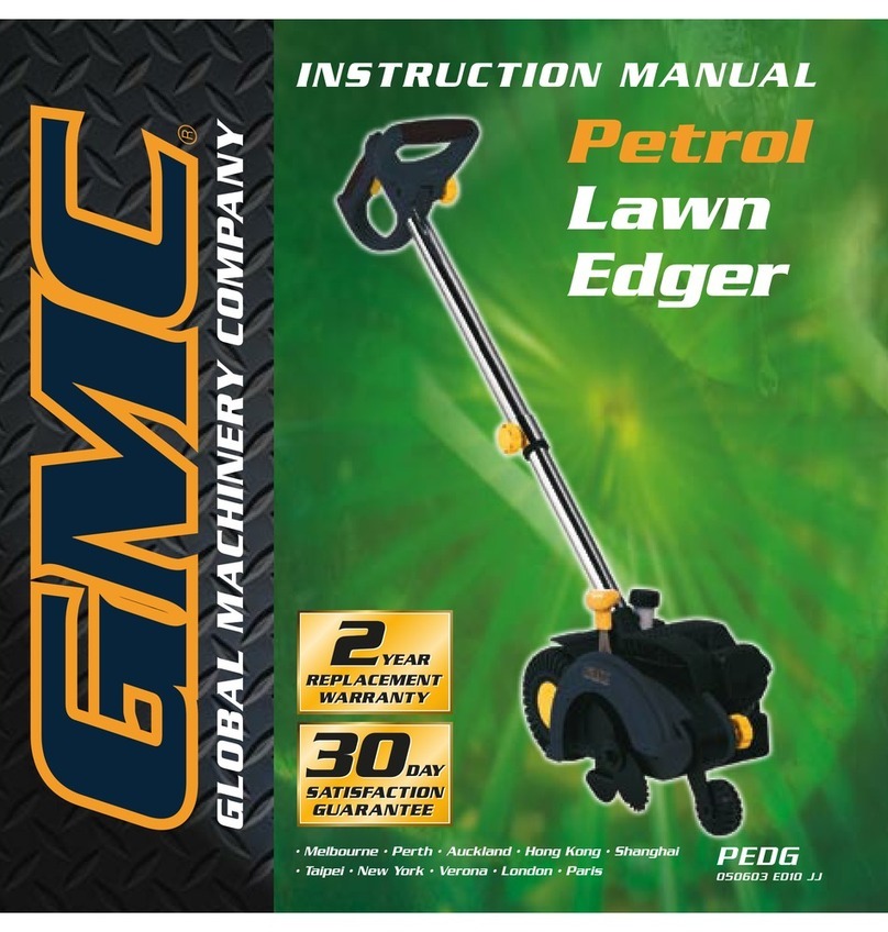 Global Machinery Company PEDG instruction manual