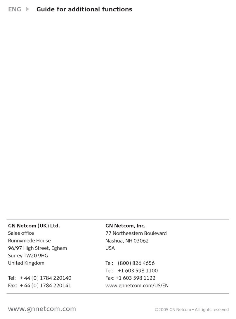 Jabra GN9330 - Headset - Over-the-ear Additional functions