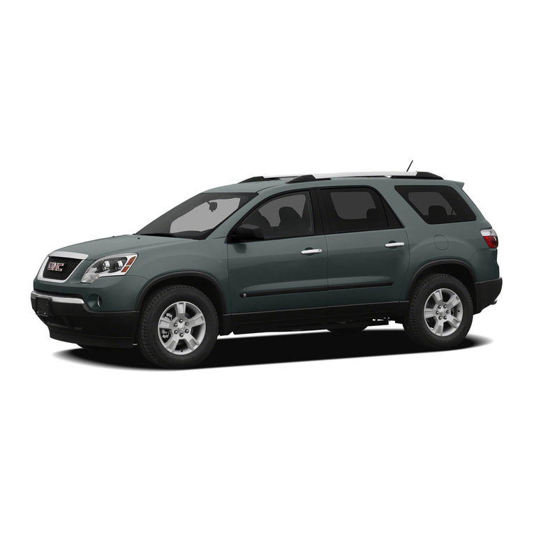 GMC Acadia 15919282 owner's manual