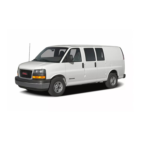 GMC 2006 Savana User manual
