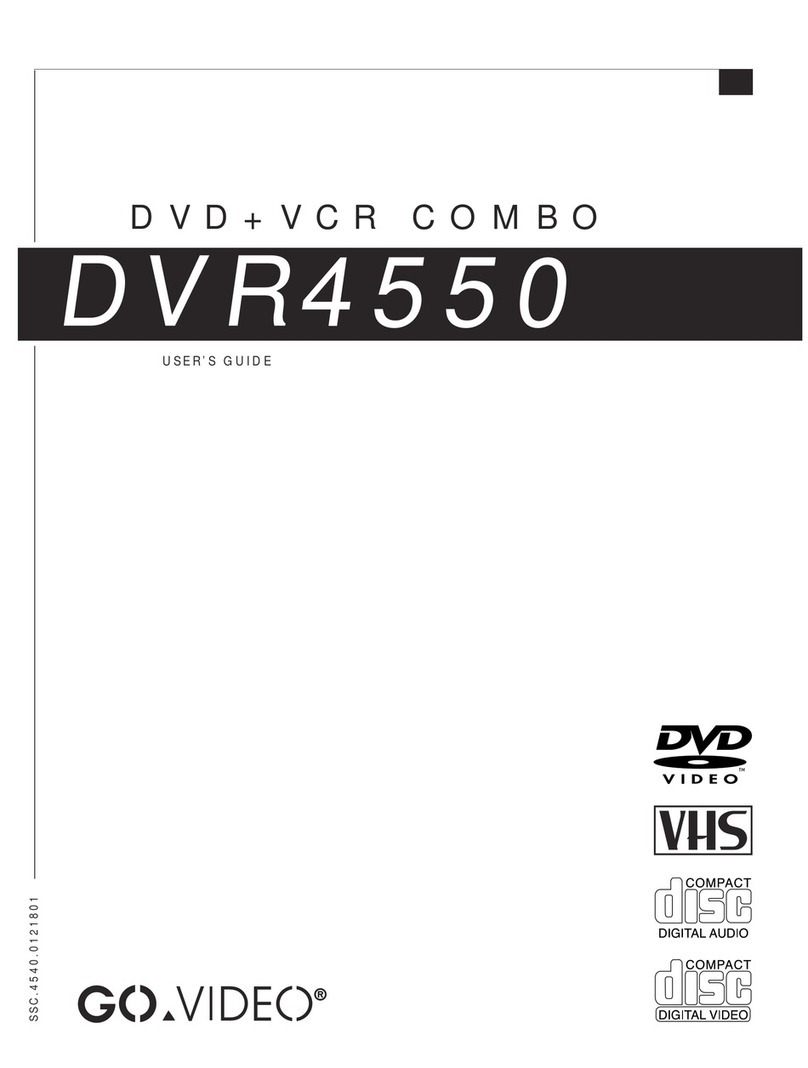 GoVideo DVR 4550 User manual