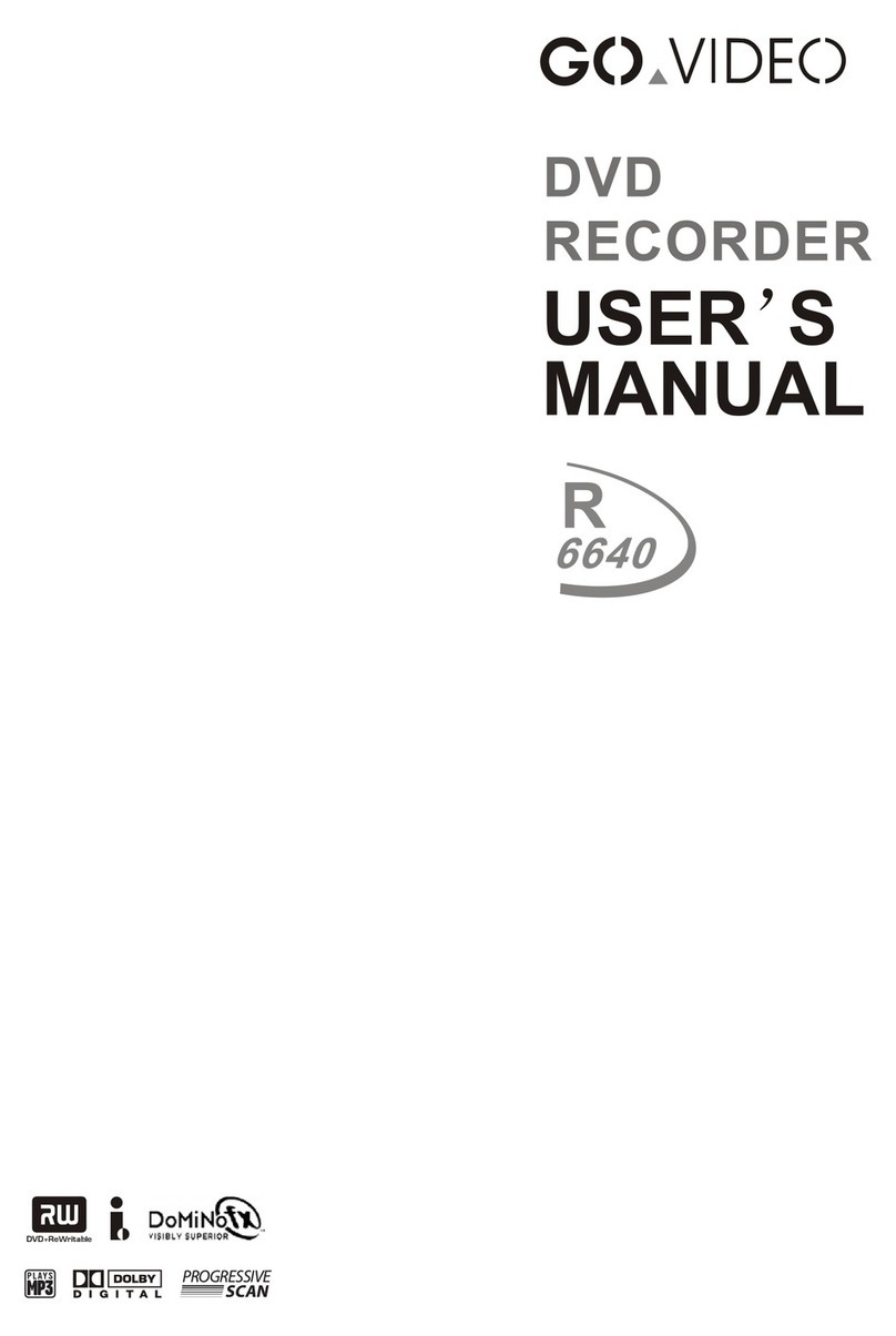 GoVideo R 6640 User manual