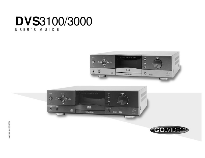 GoVideo 3000 user guide