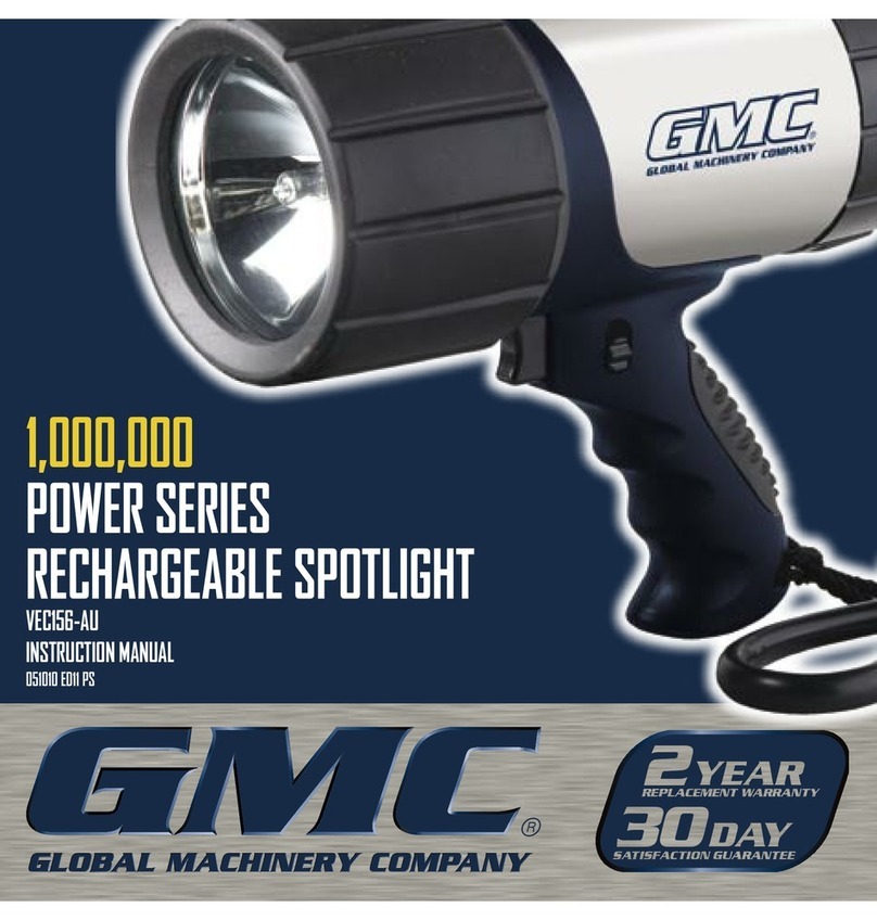 GMC VEC156-AU instruction manual