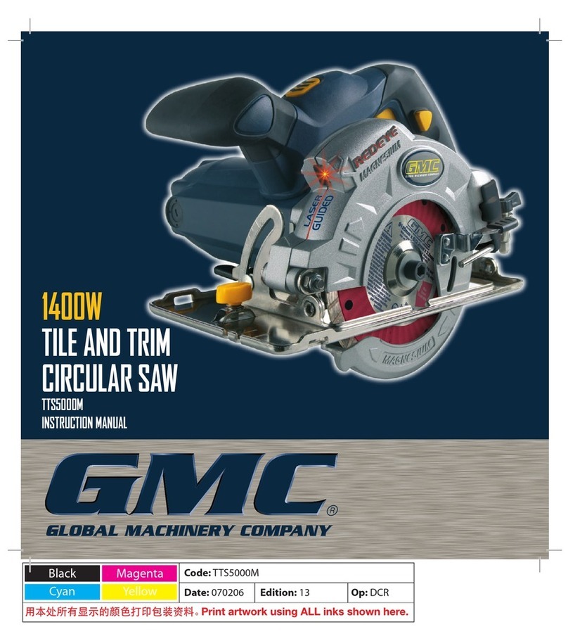 GMC TTS5000M instruction manual