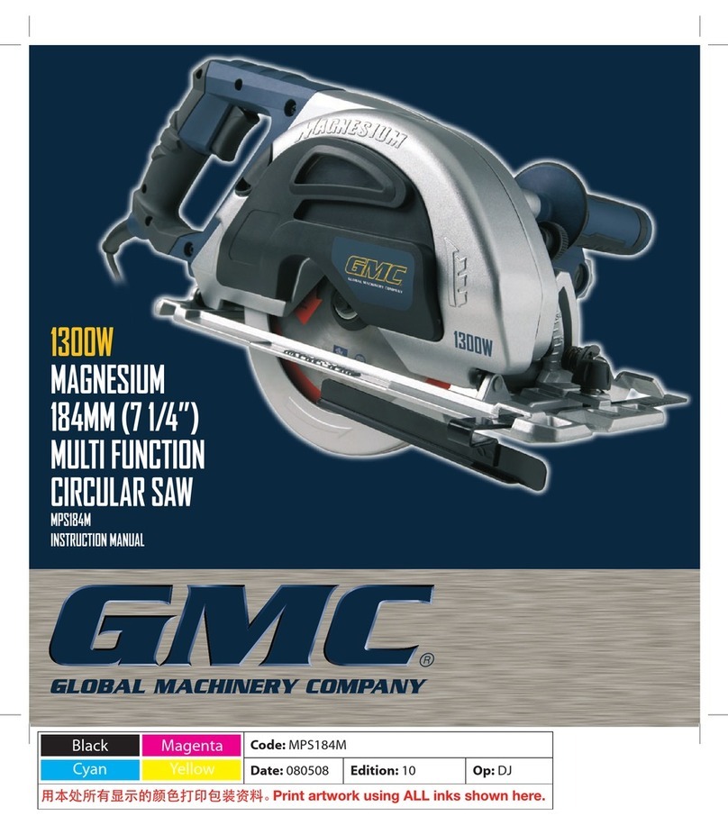 GMC MPS184M instruction manual