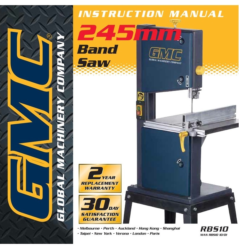 GMC RBS10 instruction manual