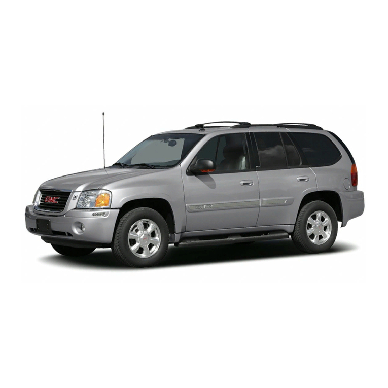 GMC 2004 Envoy User manual
