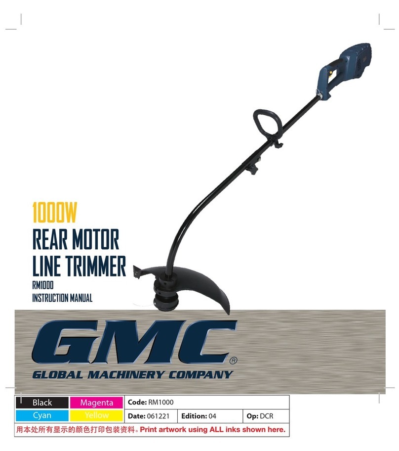 GMC RM1000 User manual