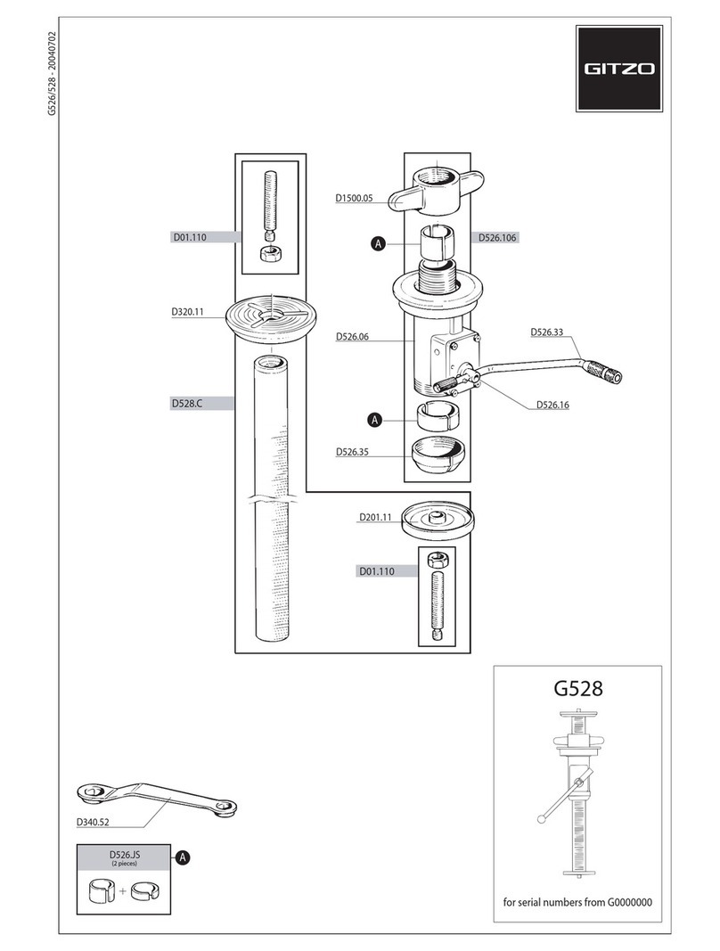 Gitzo 4/5 Series G528 Compact  G528 G528 User manual