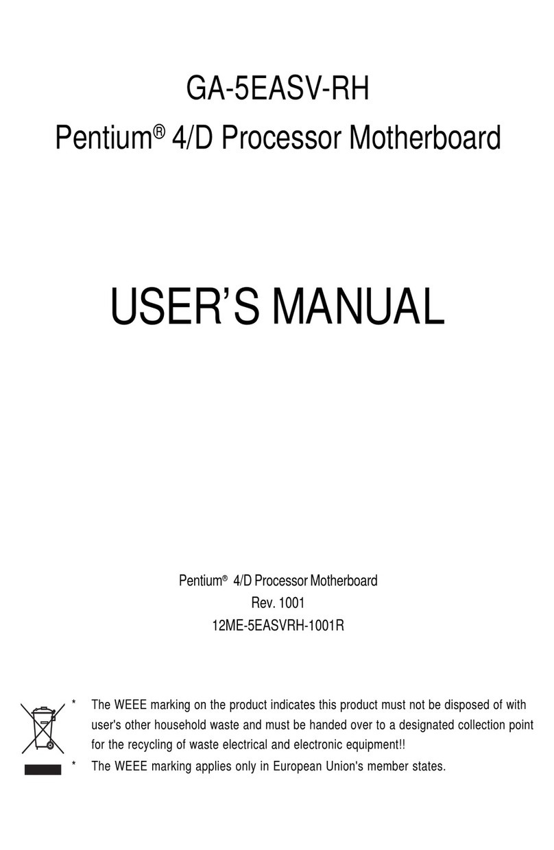 Gigabyte GA-5EASV-RH user manual