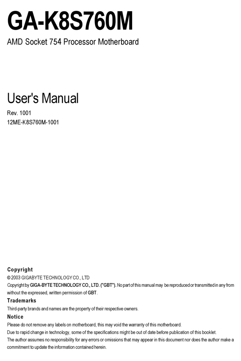 Gigabyte GA-K8S760M user manual