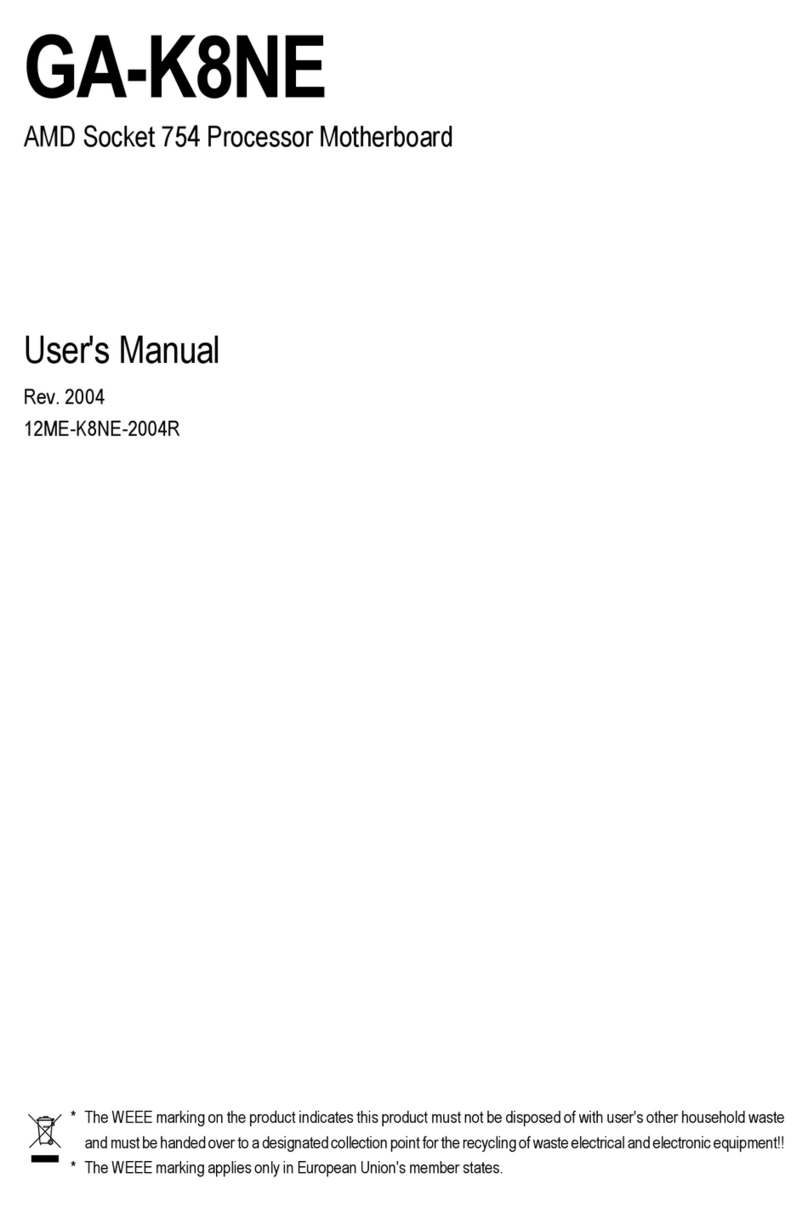 Gigabyte GA-K8NE User manual Gigabyte GA-K8NE User manual