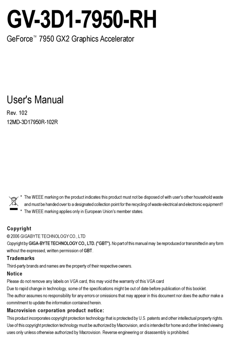 Gigabyte GV-3D1-7950-RH user manual