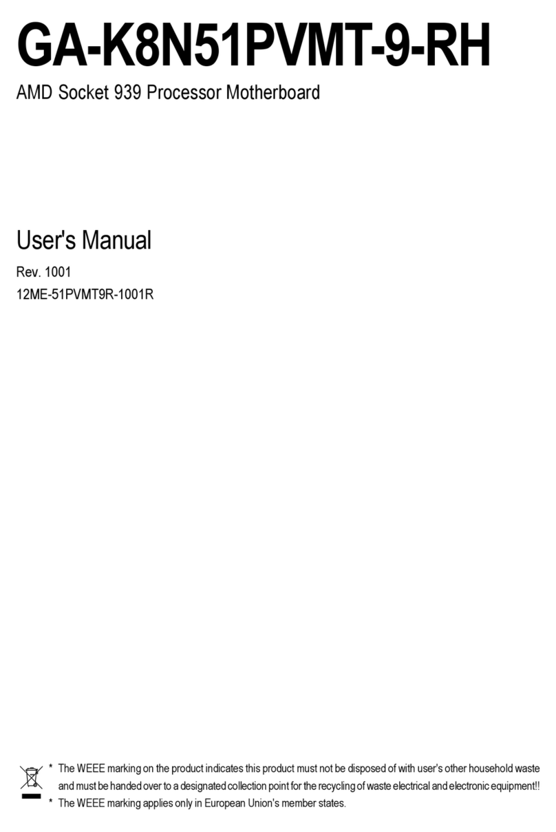 Gigabyte GA-K8N51PVMT-9-RH user manual