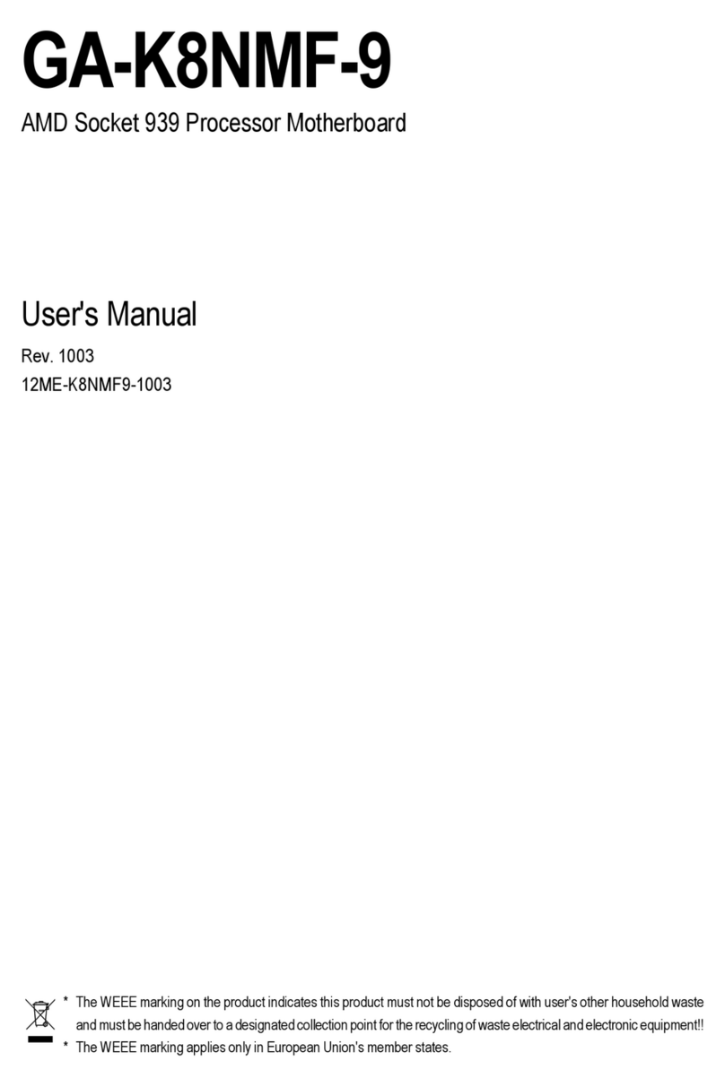 Gigabyte GA-K8NMF-9 user manual