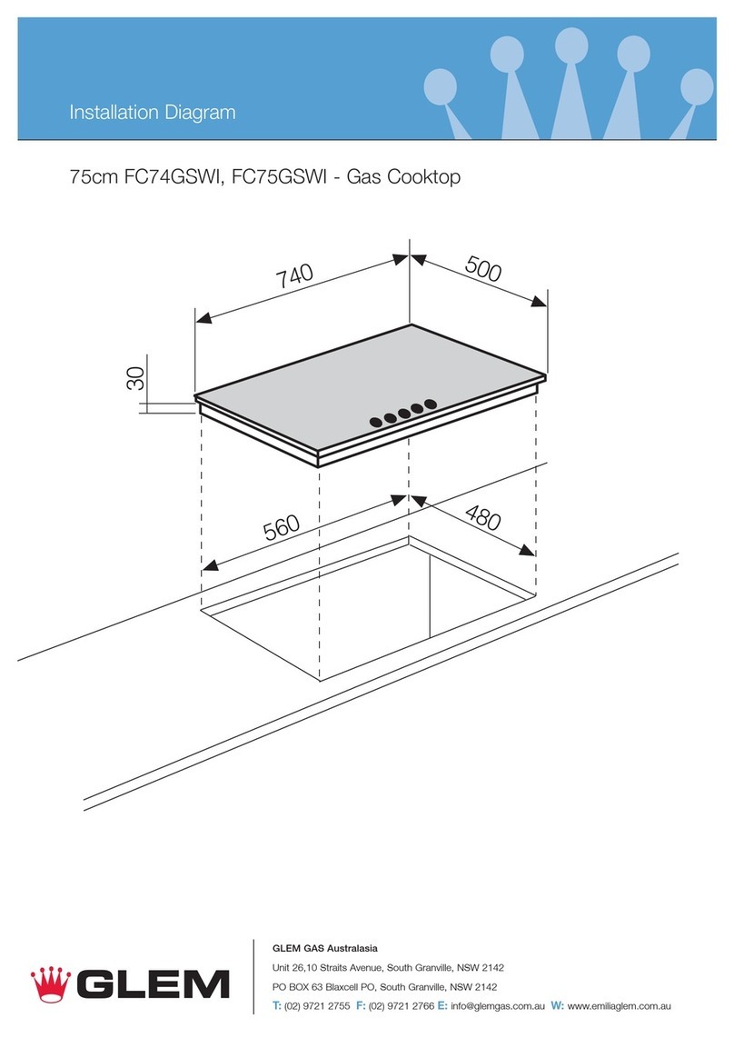 Glem FC74GSWI User manual