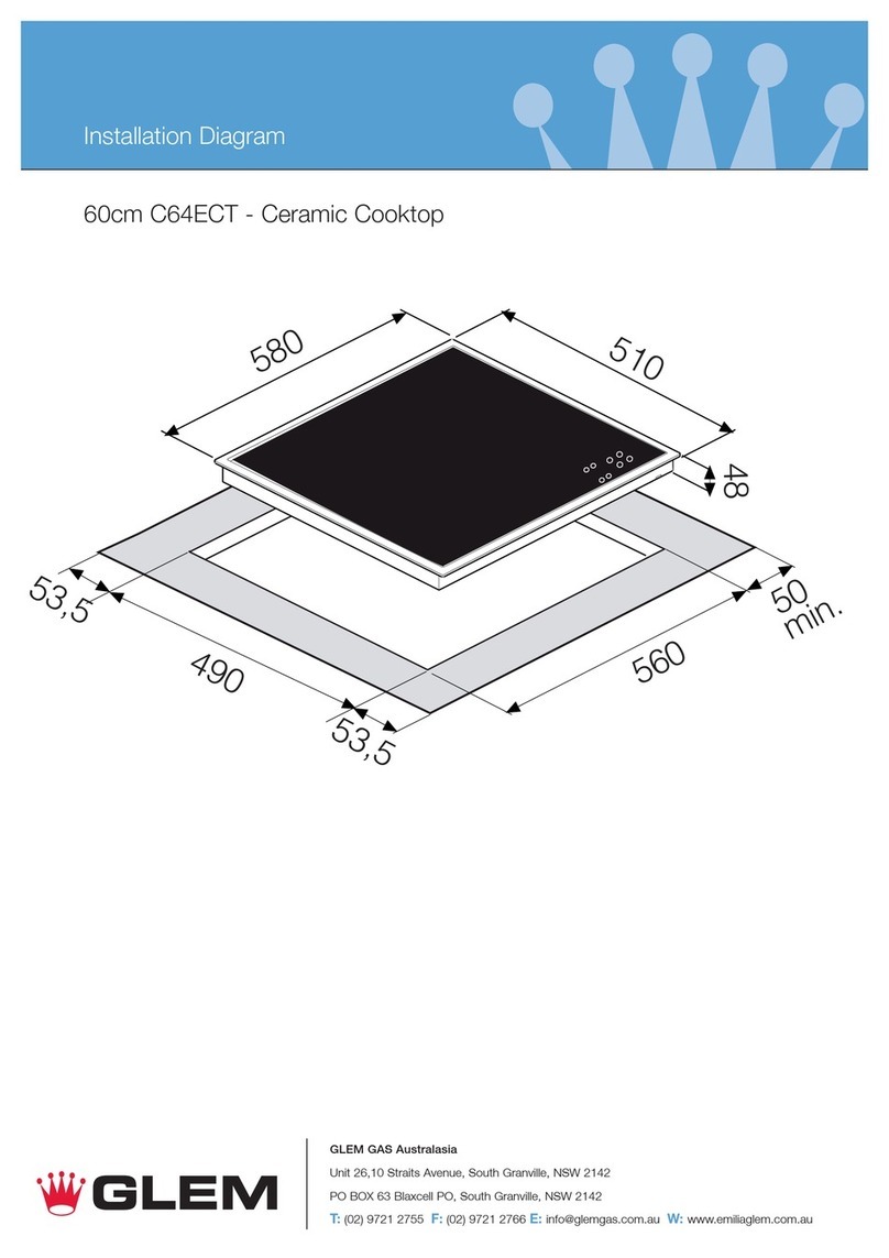 Glem C64ECT Installation diagram