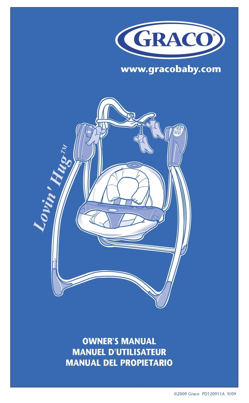 Graco Lovin' Hug 1761531 User manual