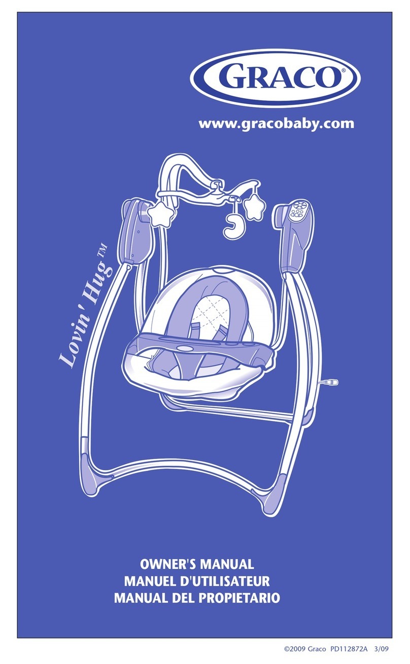 Graco Lovin' Hug 1757814 User manual