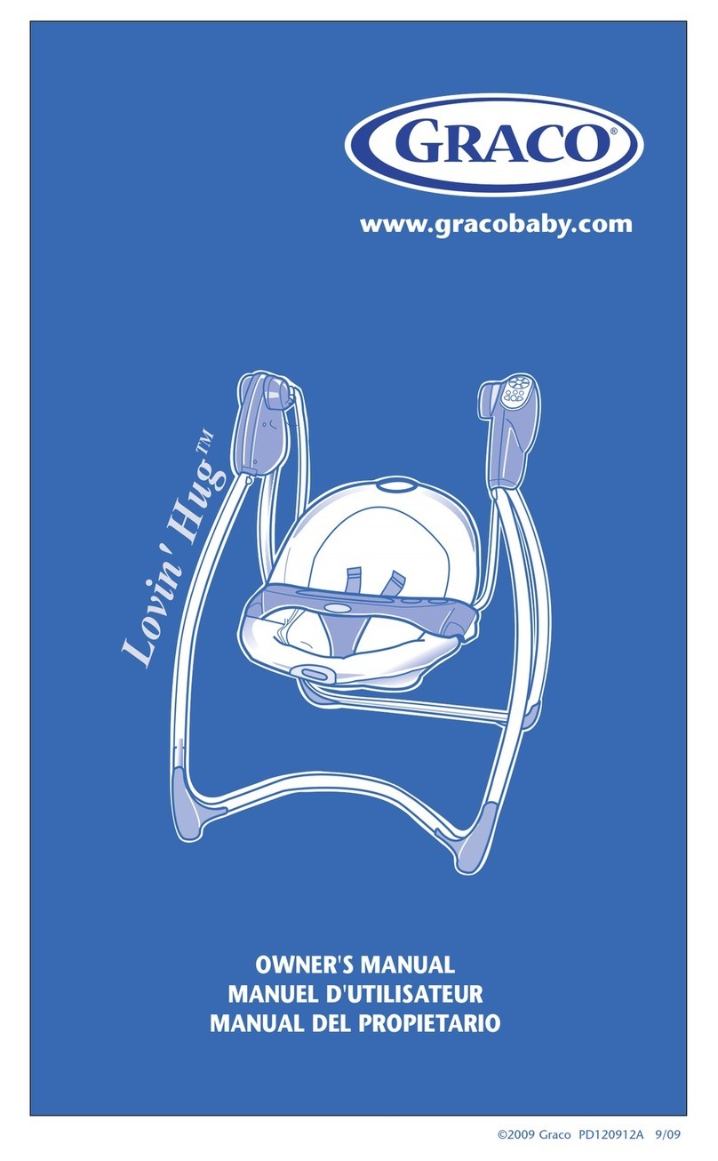 Graco Lovin' Hug 1760954 User manual