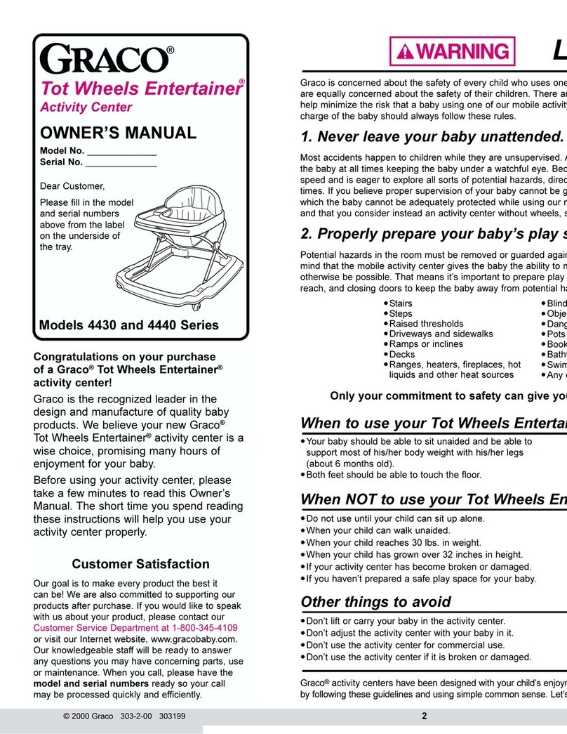 Graco 4430 Series owner's manual