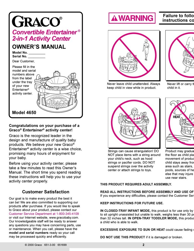 Graco Entertainer 4650 User manual