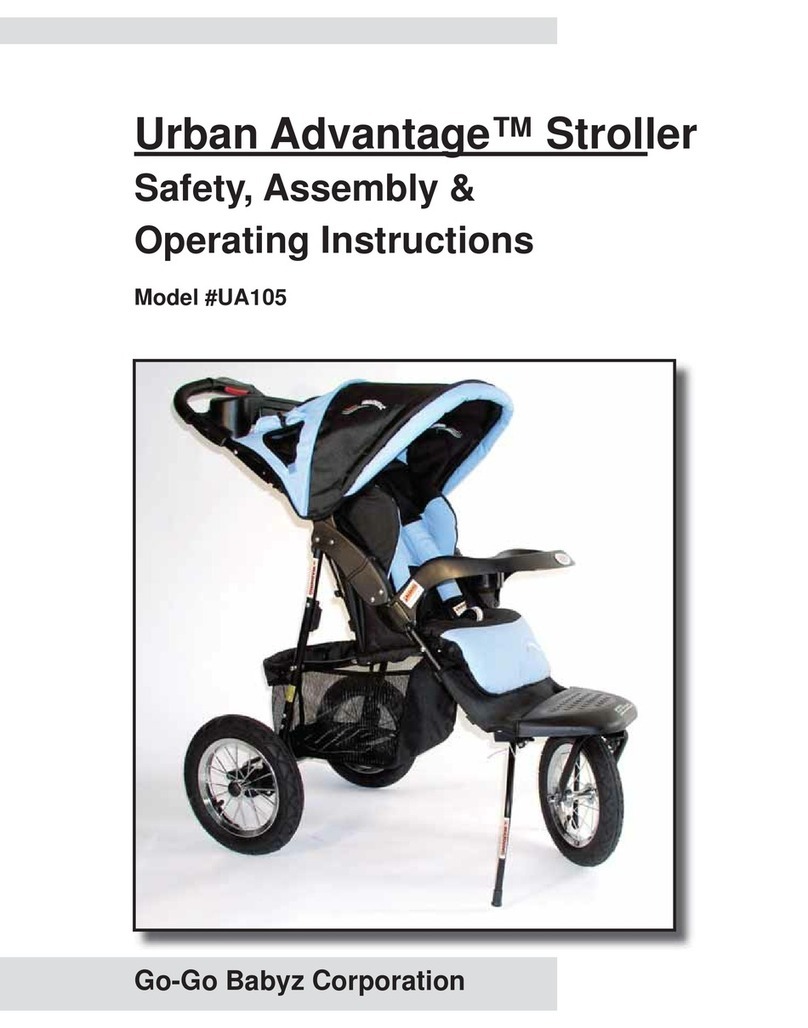 Go-Go Babyz Urban Advantage UA105 Safety, assembly & operating instructions Go-Go Babyz Urban Advantage UA105 Safety, assembly & operating instructions